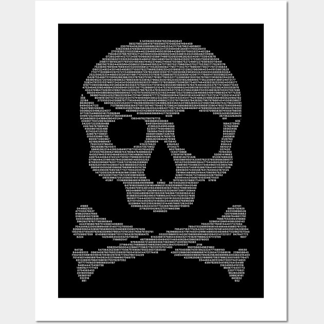 3.14rate Pi Pirate 314 Wall Art by TeeMagnet